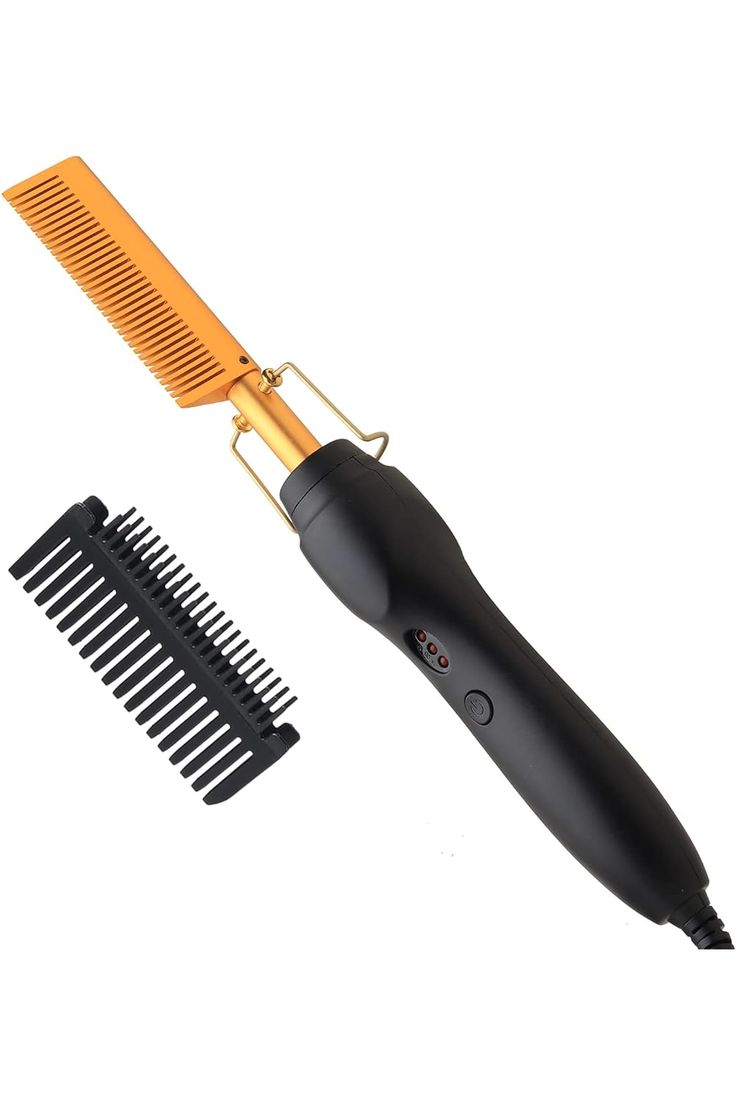 Hot Comb - Electric Straightening Hot Comb for Hair and Wigs